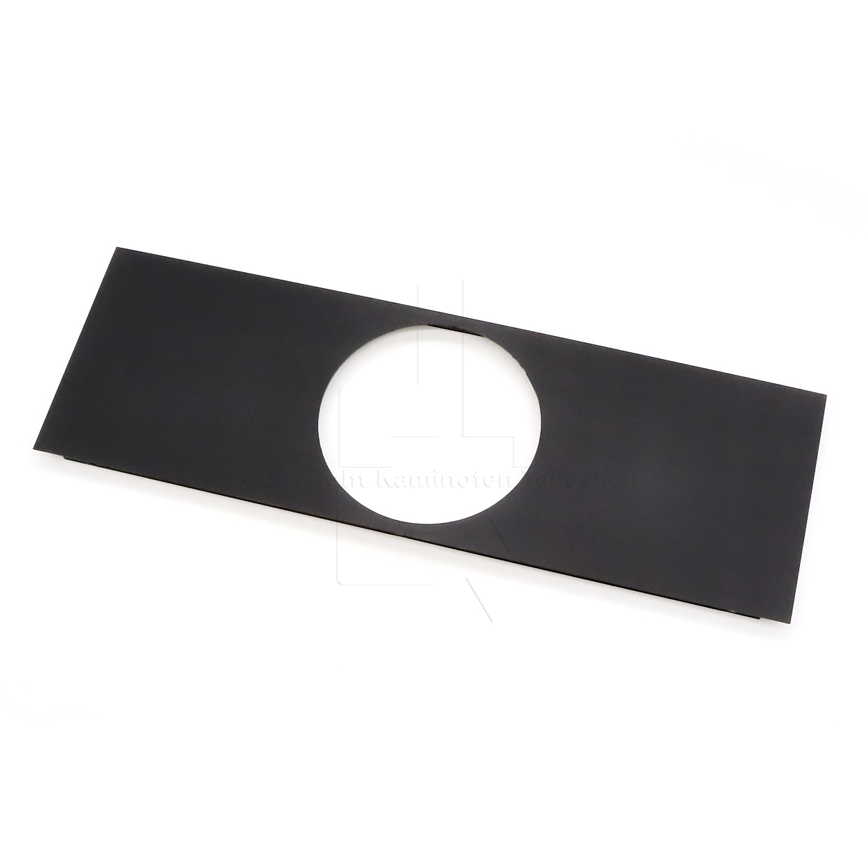 Skantherm elements Revisionsblech mit Öffnung 60 cm schwarz