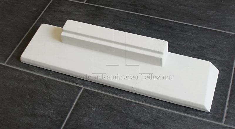 Nordpeis Q-34AL rechts Frontbodenstein der Brennraumauskleidung aus Thermotte