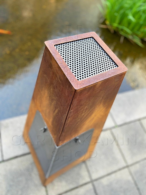 Jotul Terrazza Funkenschutz im Rauchabzug