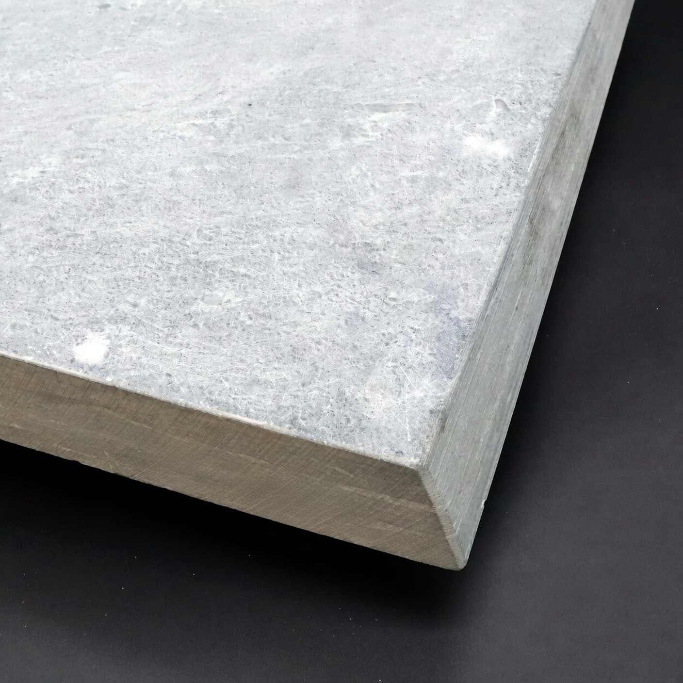 Metallblech, verzinkt, Stahl, Paneel, Kante