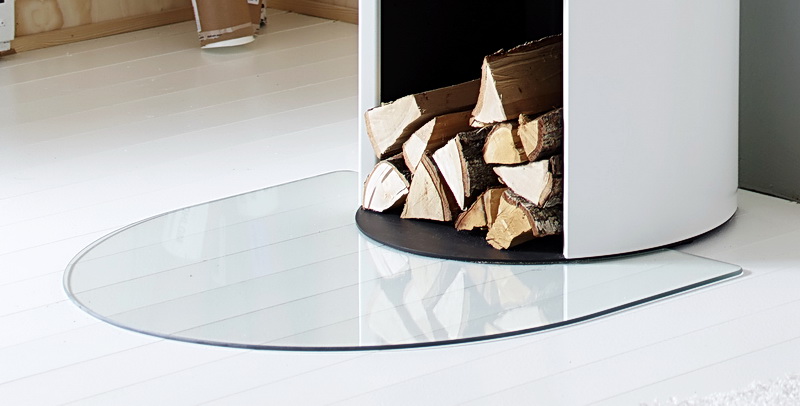 Contura 550 Vorlegeplatte aus Glas