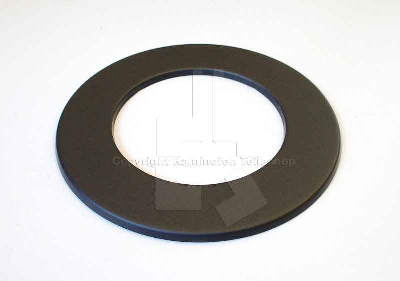 Wandrosette 150 mm, schwarz