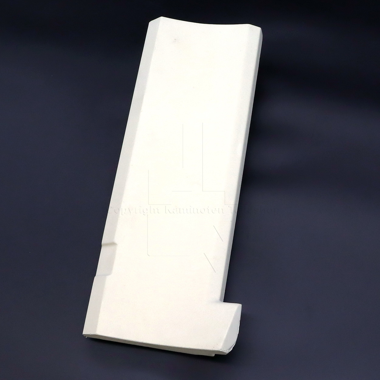 Nordpeis Origo ohne Seitenscheiben rechter Brennraumstein außen