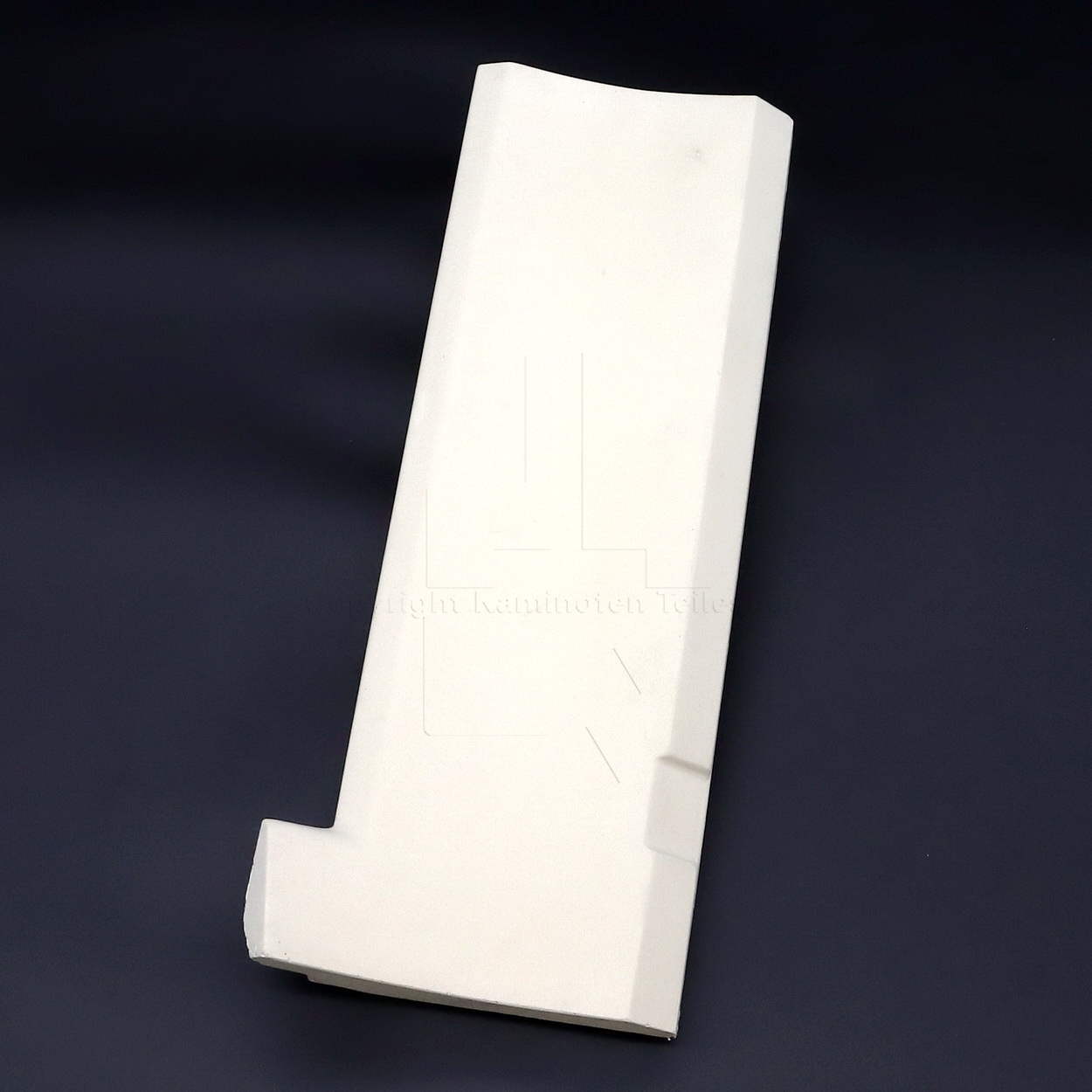 Nordpeis Origo ohne Seitenscheiben Brennraumstein links außen