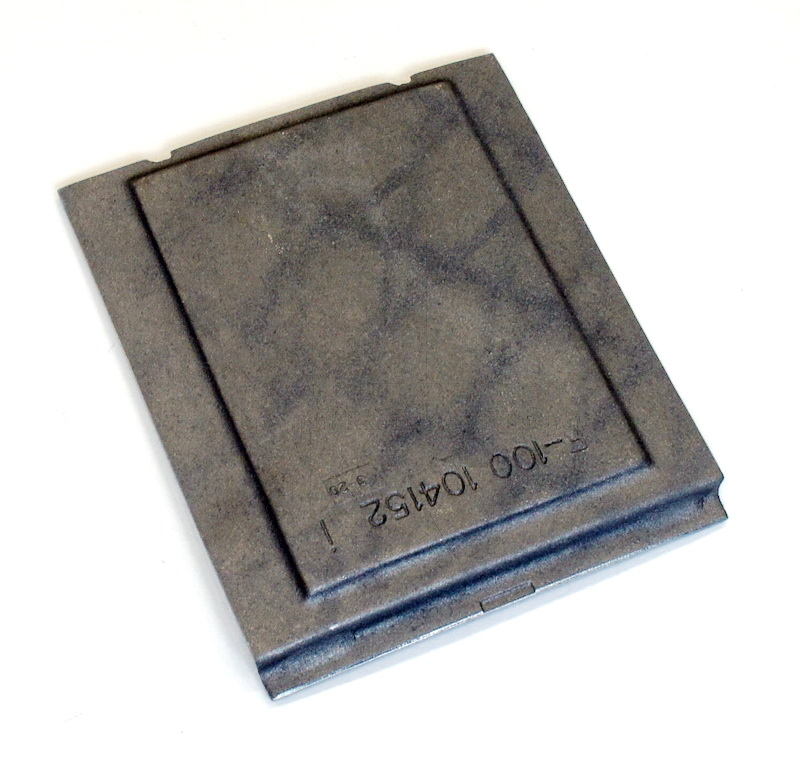 Jotul F 100 seitliche Hitzeschutzplatte Rückseite