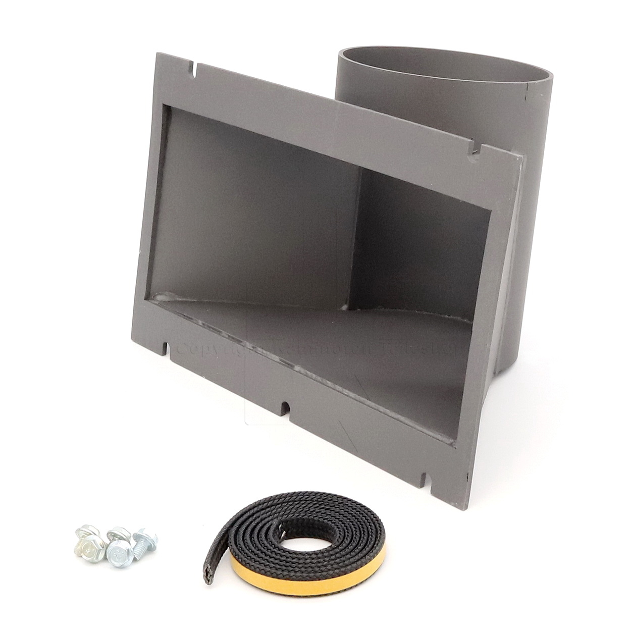 Skantherm Pico Zuluftanschlussstutzen 90° abgewinkelt - Innenseite