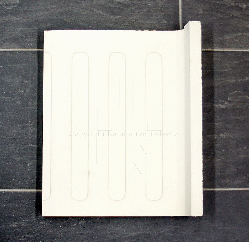 Contura i11 rechter Rückwand-Brennraumstein aus Thermotte