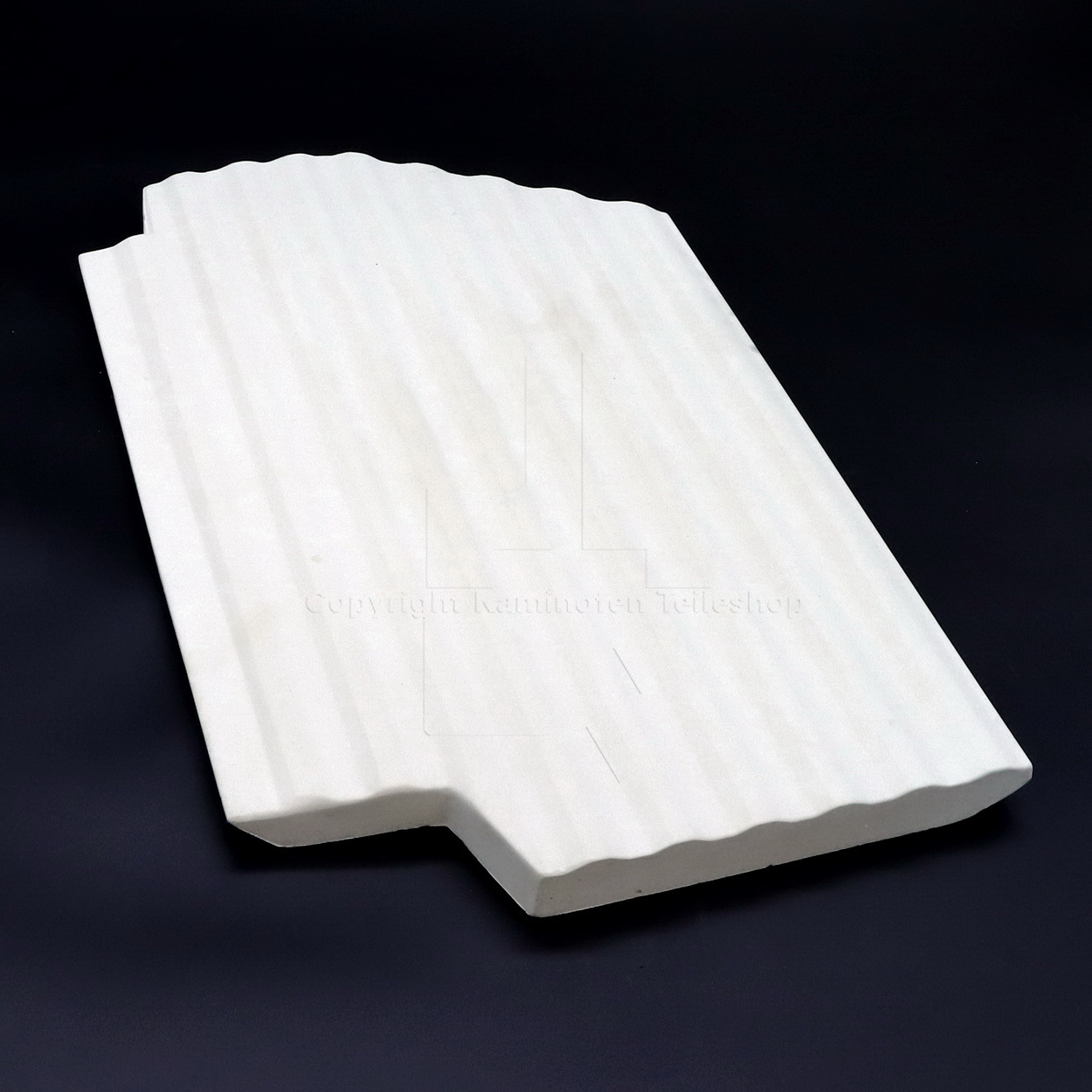 Nordpeis Salzburg R linker Brennraumstein aus Thermotte