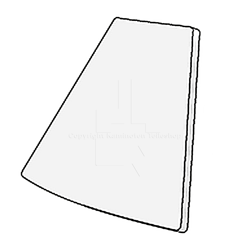 Contura 450T Frontspeckstein der Haube