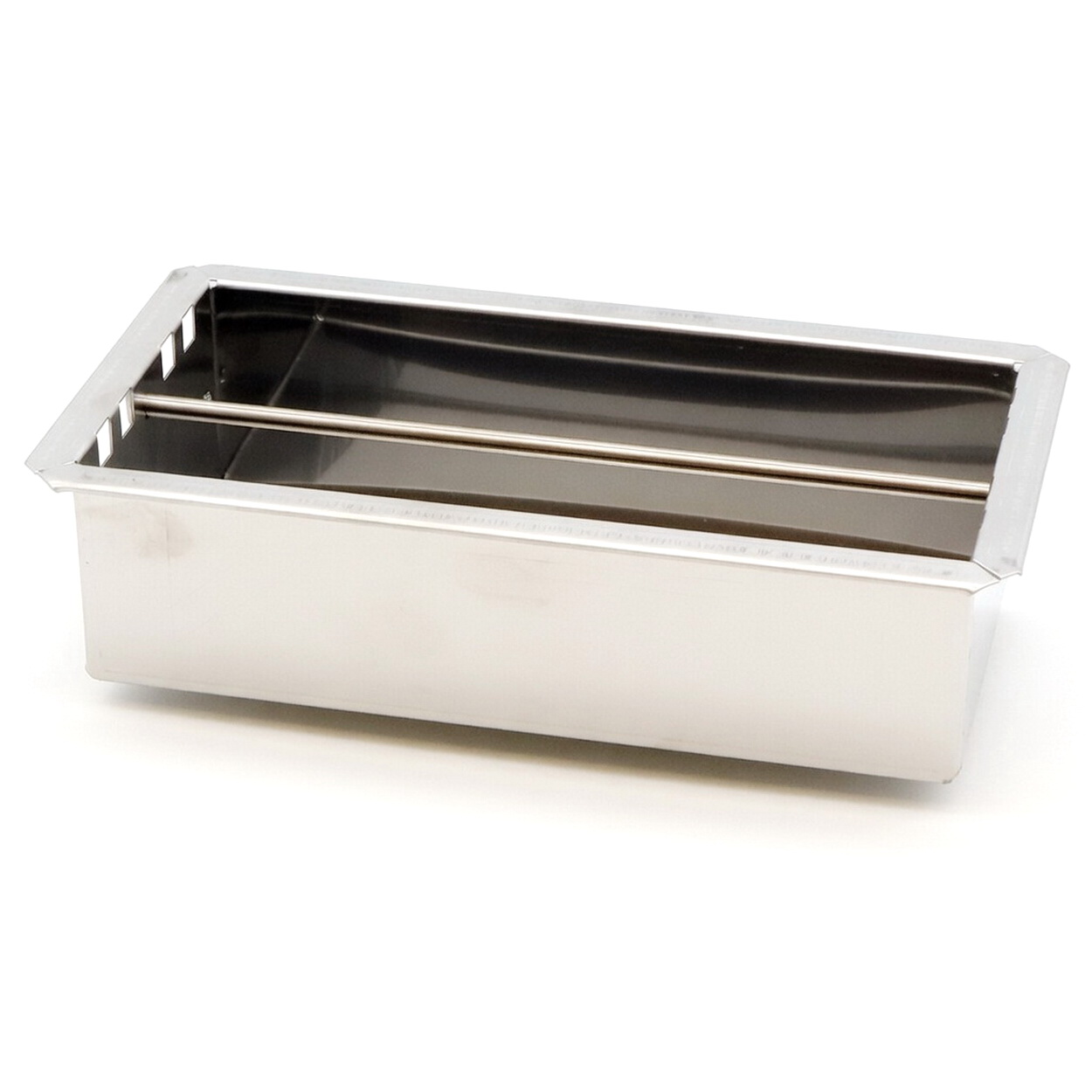 box, tray, Edelstahl, rechteckig, Küchenzubehör