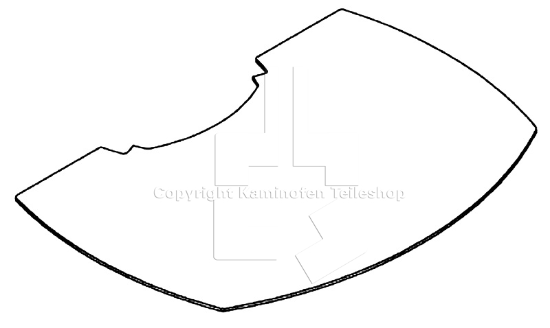 Scan 45 Glasvorlegeplatte