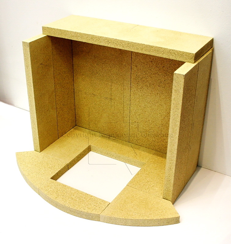 Skantherm Ator Satz Brennraumauskleidung für Modelle ohne Tertiärluft bis Baujahr 2008