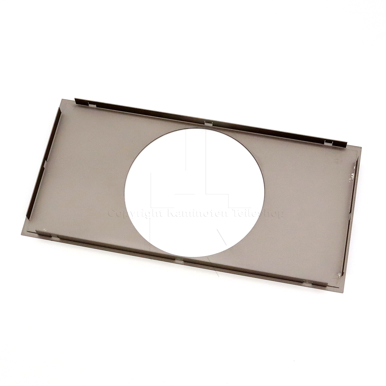 Skantherm elements Revisionsblech mit Öffnung 40 cm in Platin - Rückseite