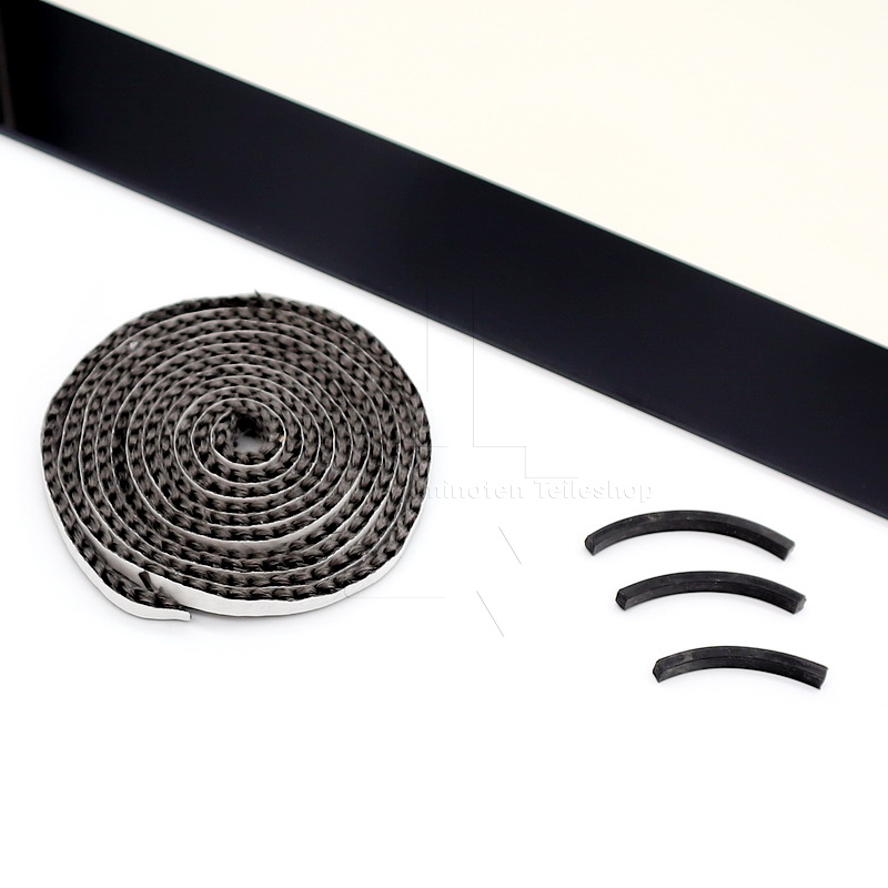 Nordpeis Davos A äußere Türscheibe - Detail-Dichtung