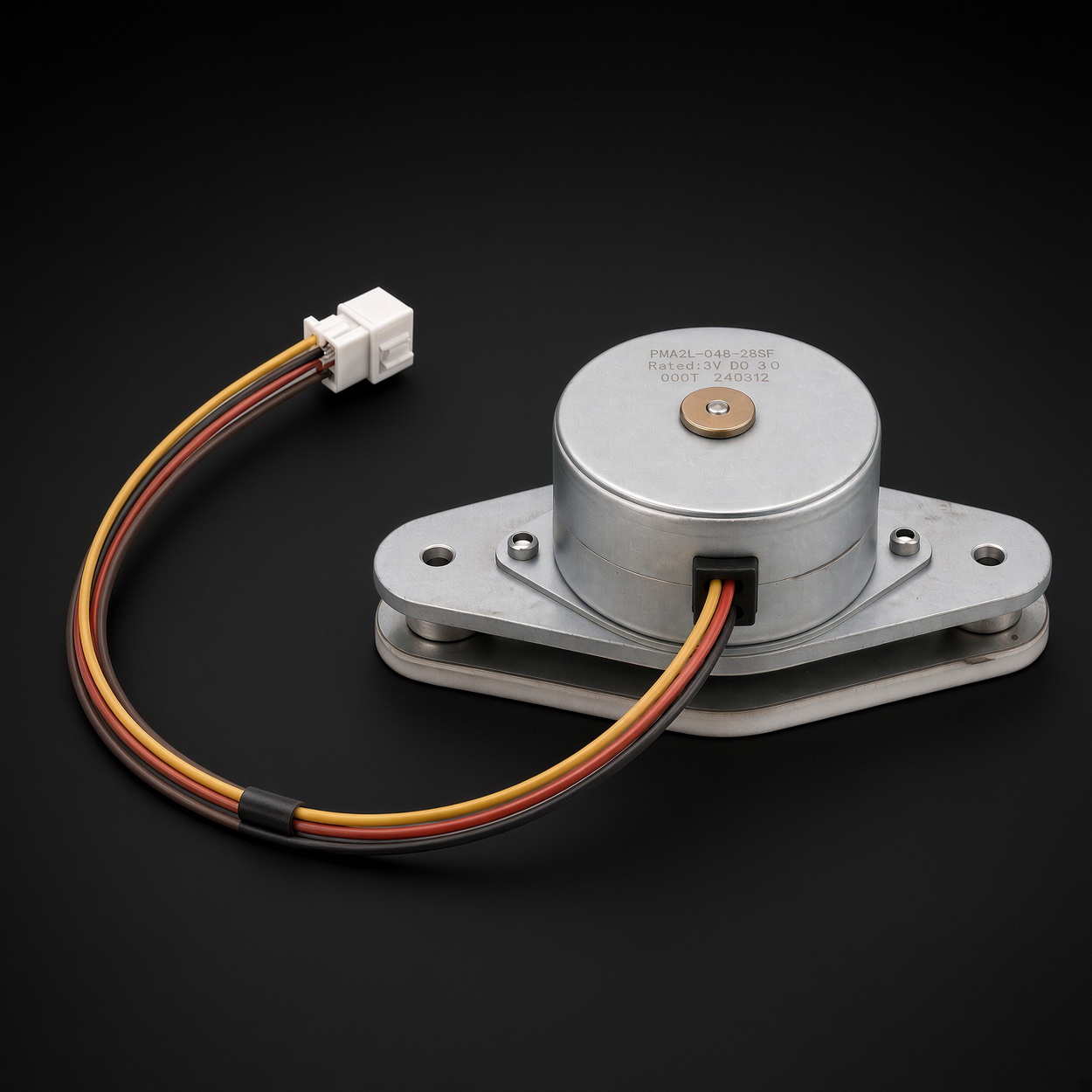 DC Motor, Metallgehäuse, Wiring Harness, Steckverbinder, Motor