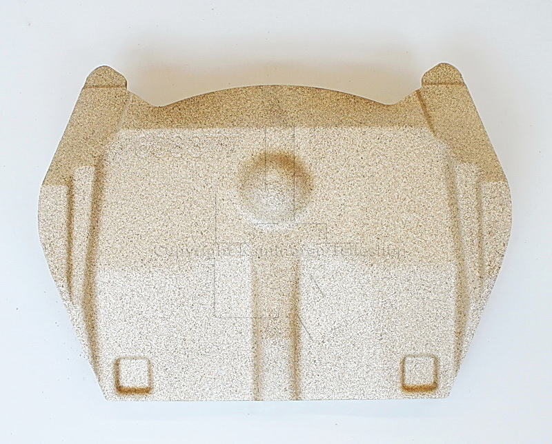 Rückseite des oberen Brennraumstein für Contura 510 Style, 520 Style und 590T Style