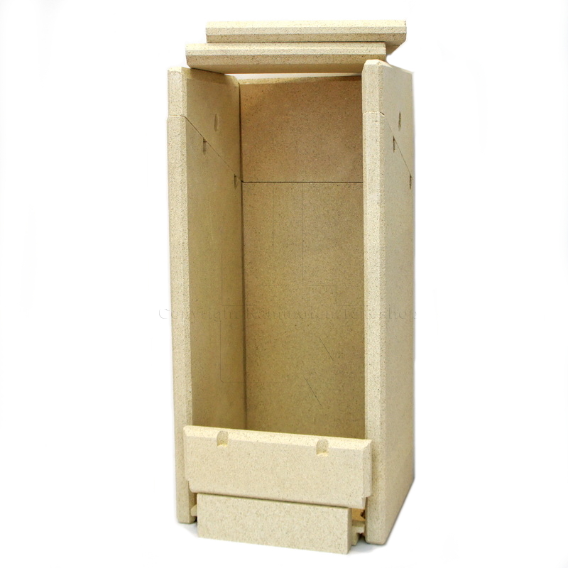 Skantherm elements 400 Front Brennraumauskleidung