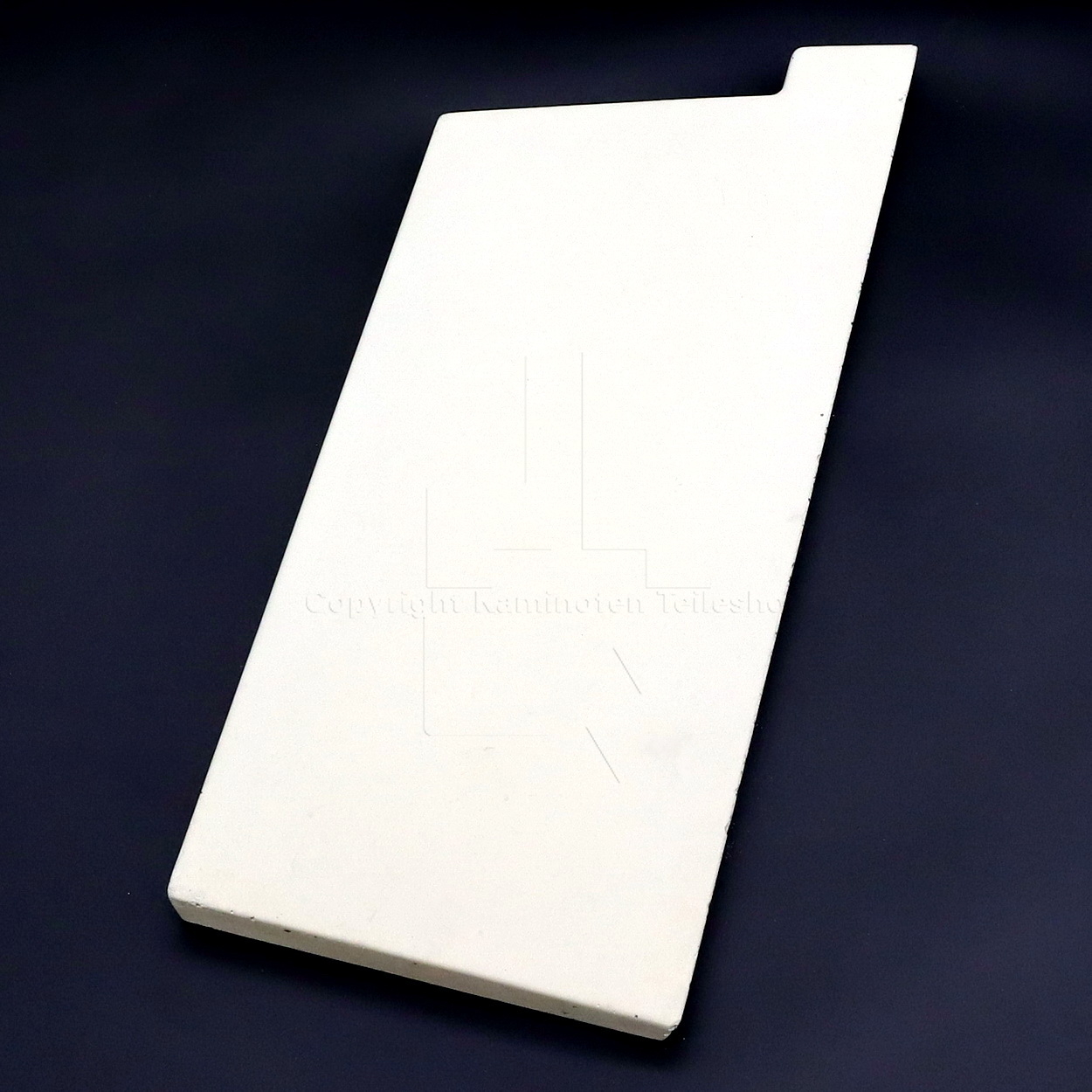 Nordpeis Odense rechter Seitenstein der Brennraumauskleidung