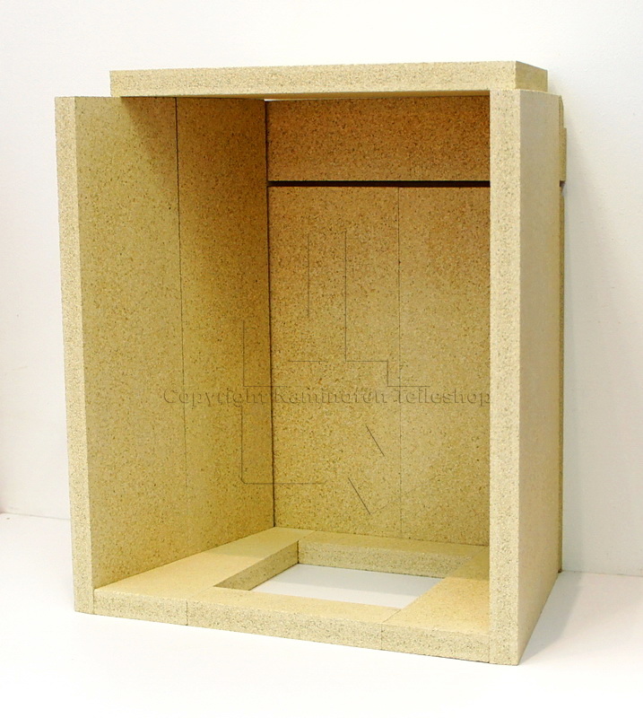 Skantherm Nostra Brennraumauskleidung für Kaminofen mit Tertiärluft ab Baujahr 2007
