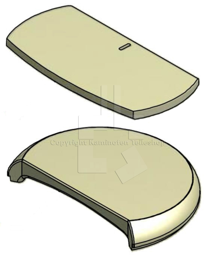 Scan 85 Rauchumlenkplatten aus Vermiculit