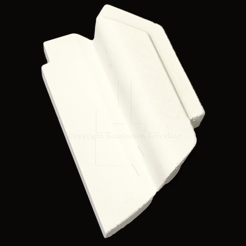 Nordpeis Madrid Brennraumbodenstein rechts aus Thermotte