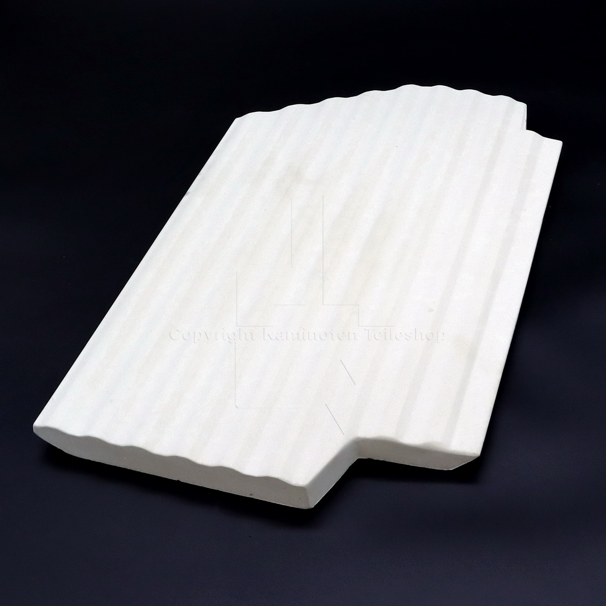 Nordpeis Salzburg R rechter Brennraumstein aus Thermotte