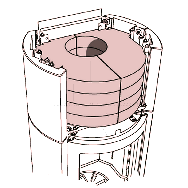 Contura 590 Speichermagazin