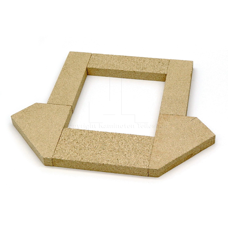 Skantherm Risø Bodensteine der Brennraumauskleidung