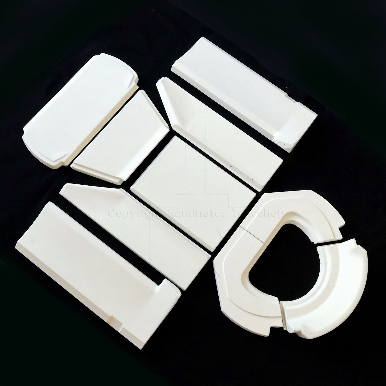 Nordpeis Origo ohne Seitenscheiben Brennraumauskleidung