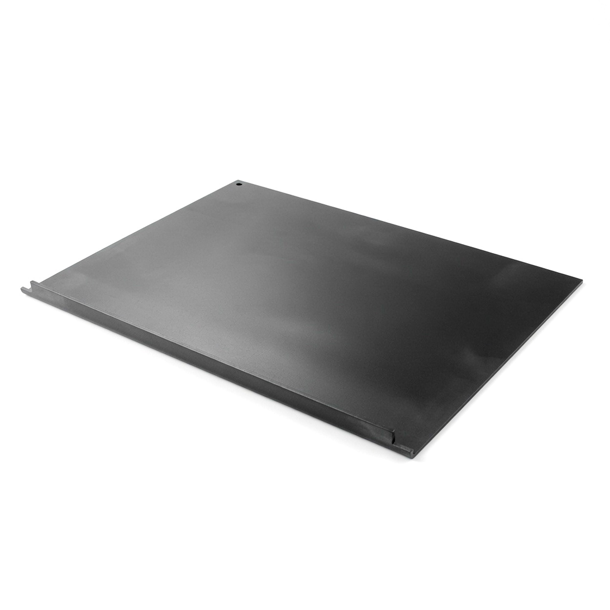Blechplatte, Metallplatte, Schwarz, Flache Platte, Befestigungslasche