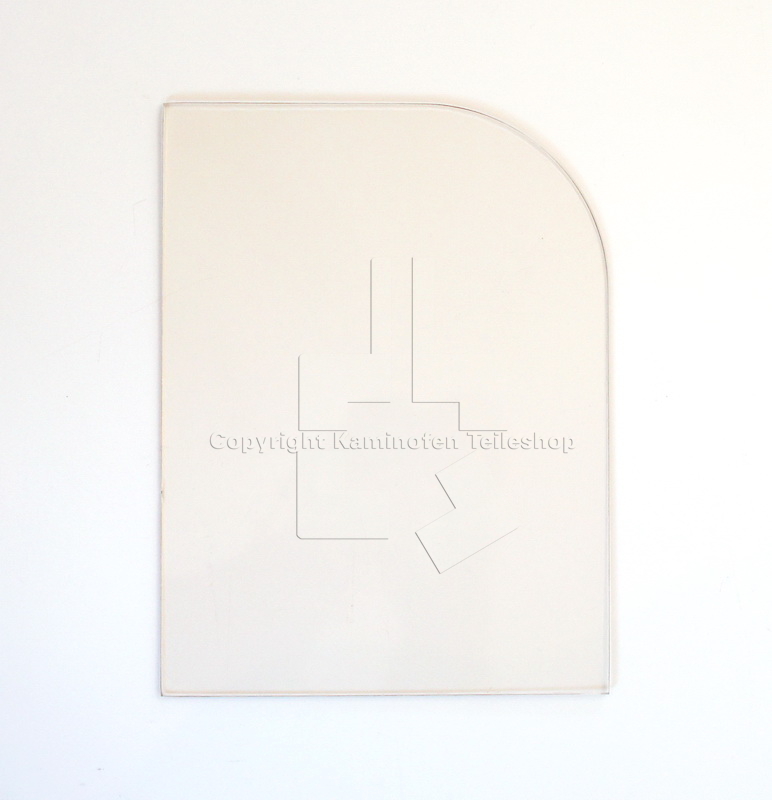 DSA La Luna 1 / 2 Ofenscheibe für Modell ohne Rüttelrost