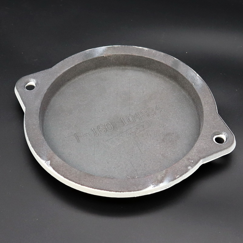 Jotul F 260 Serie Deckel für Rauchrohrabgang - Unterseite in weiß emailliert