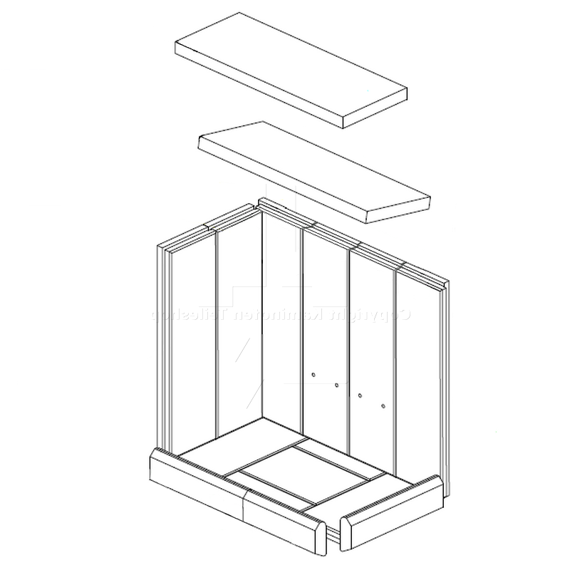 Scan 5004 FR Brennraumauskleidung - Zeichnung