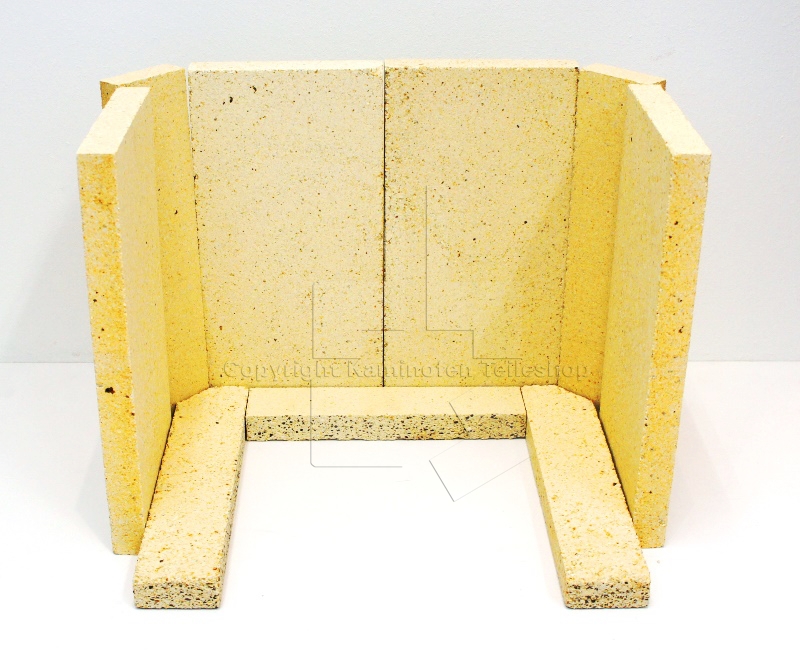 Scan 7 und Scan 8 Brennraumauskleidung