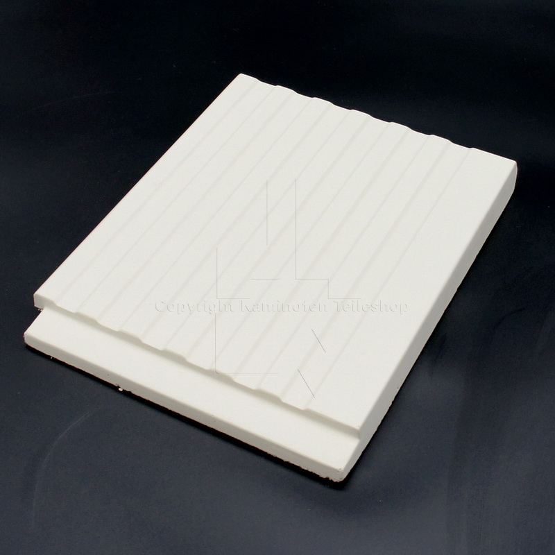 Nordpeis Bilbao Rückwandstein rechts der Brennraumauskleidung