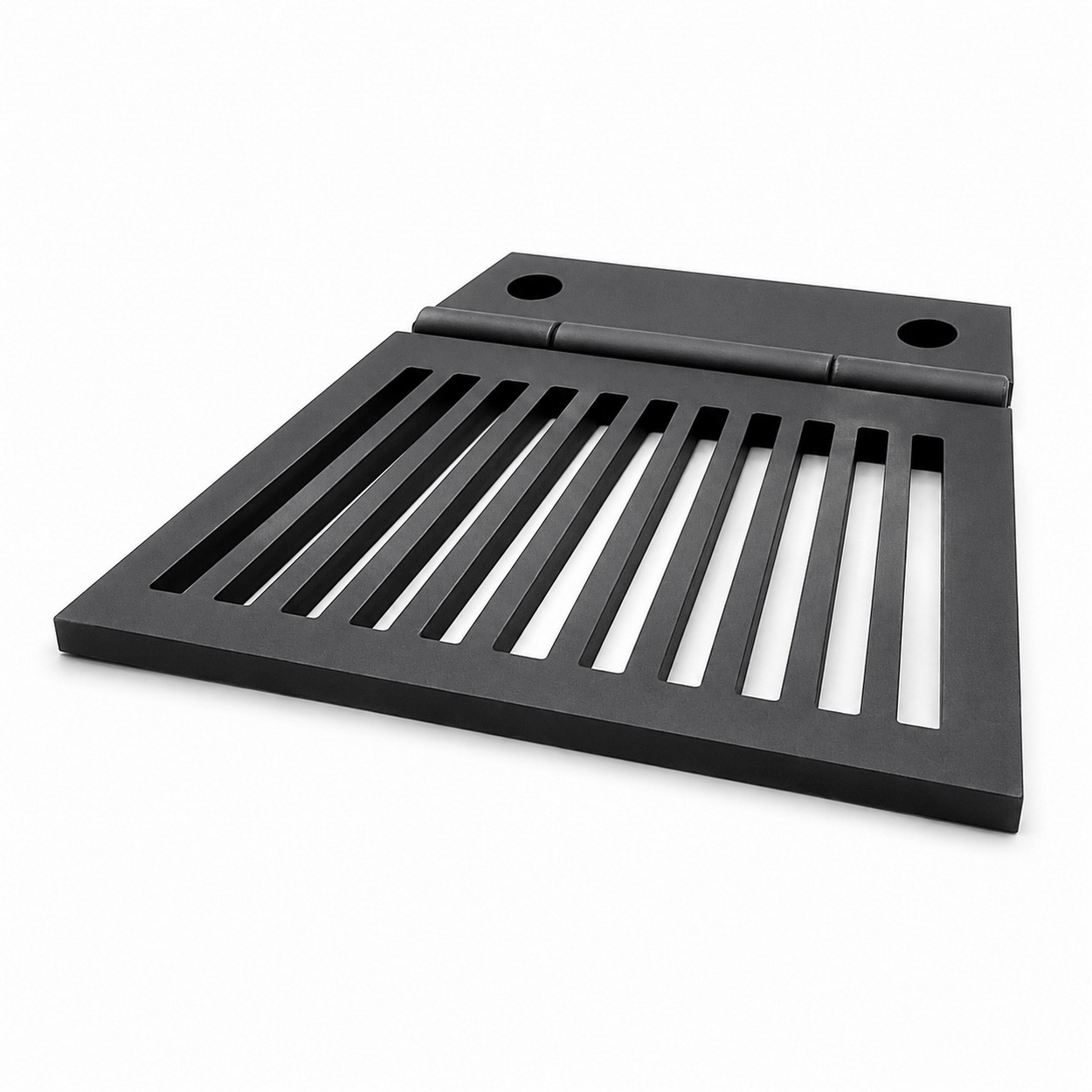 grill, grillrost, Schlitzrost, Metall, Schwarz