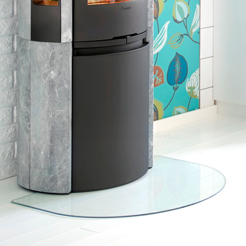 Contura 596 Style Funkenschutzvorlegeplatte aus Glas