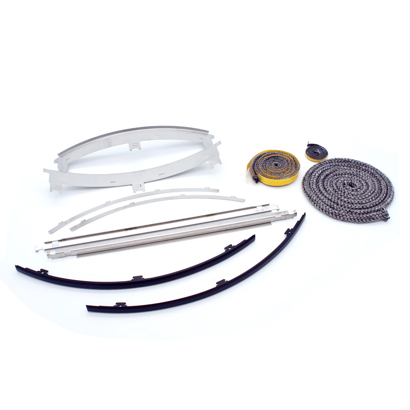 Scan 58 Reparaturset komplett mit schwarzen Zierleisten