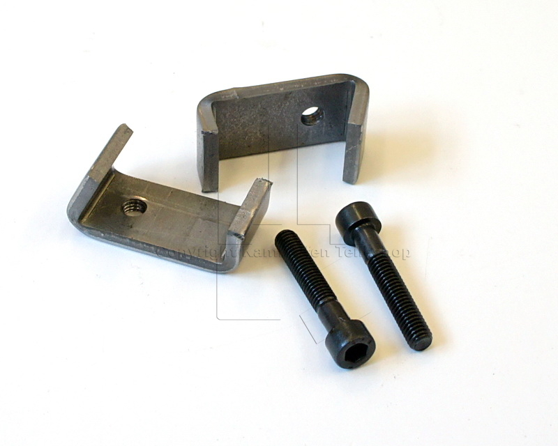 Scan Haltewinkel mit Schrauben für Abgasstutzen