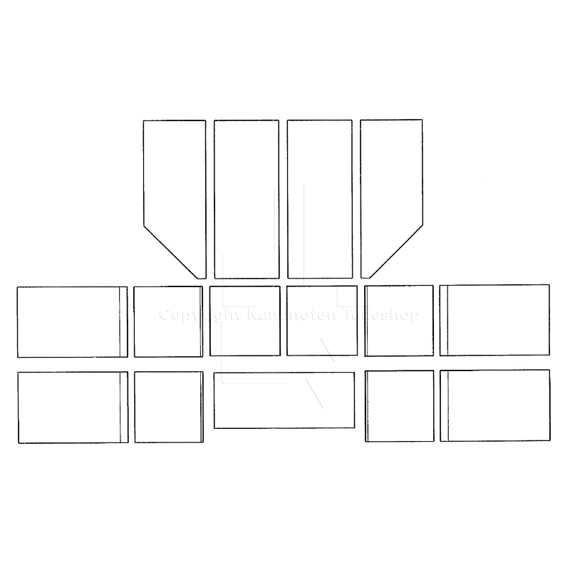 DSA La Luna Brennraumauskleidung ab Baujahr 1995