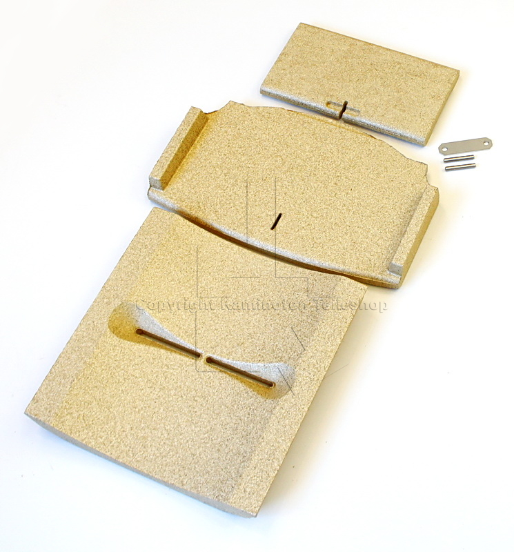 Satz Brennraumauskleidung für Scan 58