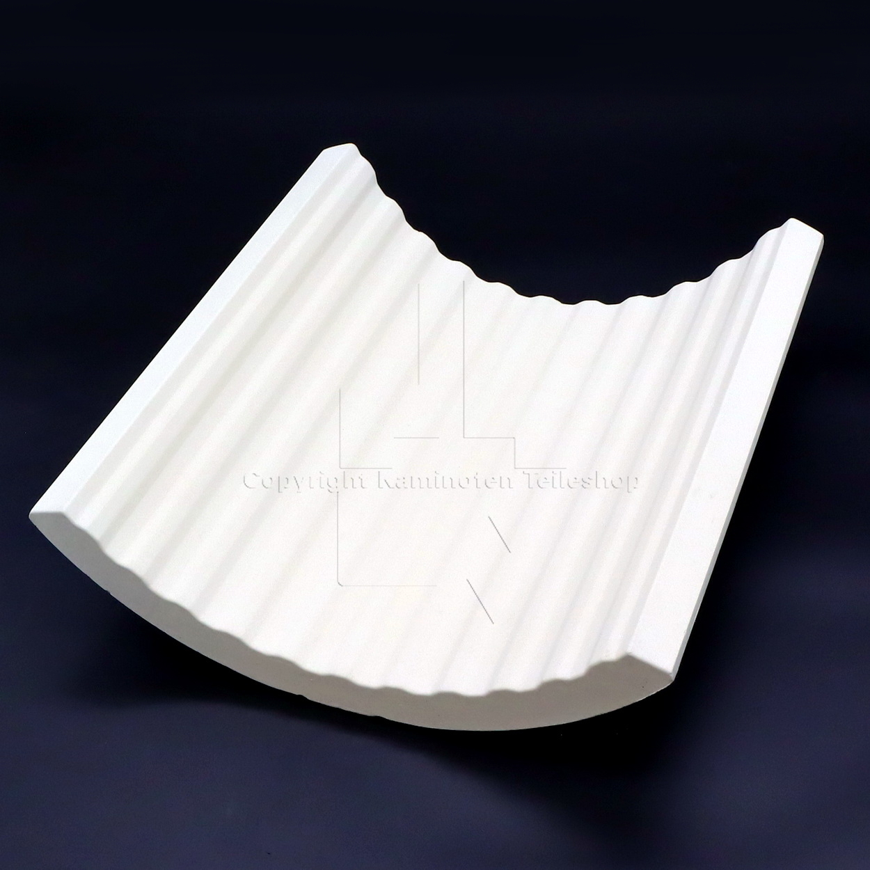 Nordpeis Salzburg R hinterer Brennraumstein aus Thermotte