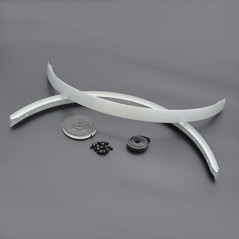 Scan 83 Aludekorleisten - Alu gebürstet