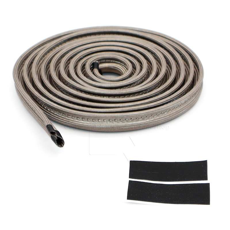 Streckeleiste, Kabel, Schwarz, Garnitur, Klettband