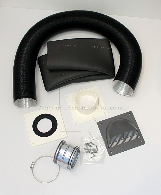 Contura Zuluftset / externe Verbrennungsluft ø 100 mm für Kamine